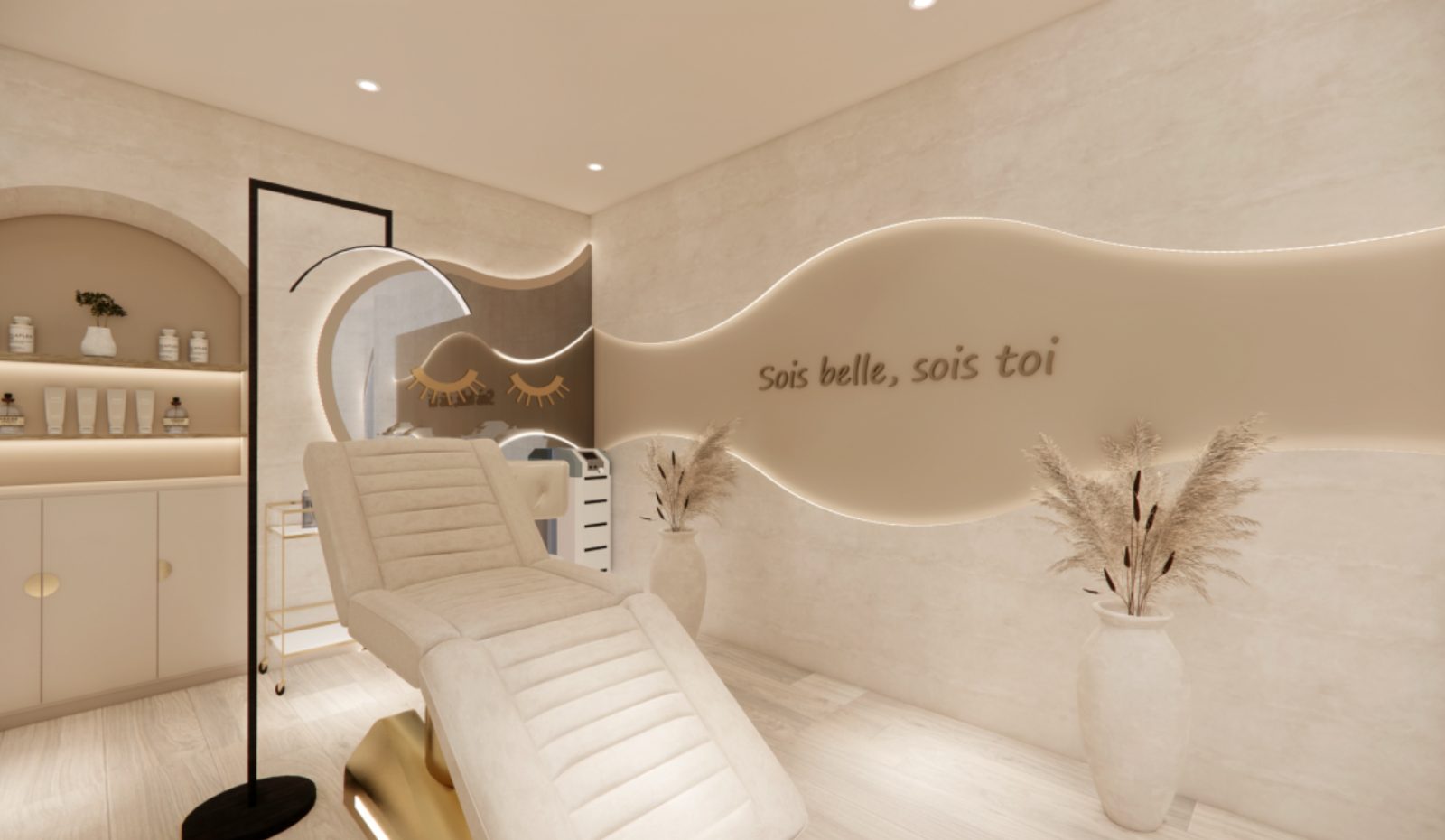 Cabine cils et soins